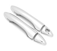 HCKCLMBMZW for IX35 2009-2017 Single Hole Door Handle Decoration Bowl Modification Anti-Scratch Accessories Car Guard Trim Protector Door Handle Cover(2 Doors Electroplated)