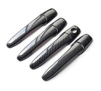 HCKCLMBMZW for Lafesta B35 2012-2018 Single Hole Door Handle Anti-Scratch Protective Cover Modification Kit Door Handle Cover(Carbon Fiber Pattern)