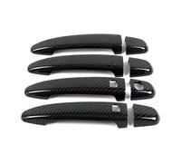 HCKCLMBMZW for Lexus for GX470 J120 2002-2009 Single Hole Dual Smart Door Handle Cover Anti-Scratch Bowl Protector Door Handle Cover(Carbon Fiber Pattern)