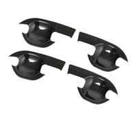 HCKCLMBMZW for Outlander 2013-2017 Smart Key Chrome Door Handle Cover/Bowl Trim Sticker Car Garnish Molding Door Handle Cover(E5)