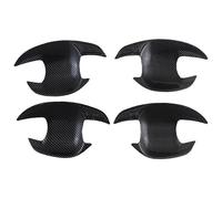 HCKCLMBMZW for Prius for 30 Series 2009-2015 Single Hole Door Handle Bowl Anti-Scratch Modification Accessories Car Guard Protector Door Handle Cover(Small Door Bowl Carbon Fiber)