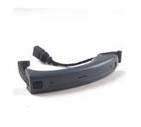 HCKCLMBMZW for Q7 2007 2008 2009 2010 2011 2012 2013 2014 2015 Car Exterior Comfort Access Door Handle Keyless Go Open System Side Door Handle Cover(Dark Grey)
