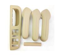 HCKCLMBMZW for VW for Golf 4 for MK4 for Bora Modified Accessories Auto Car Window Lift Button Control Panel Door Handle Covers LHD Inner Cover Window Switch Control Button(1 Set Beige)