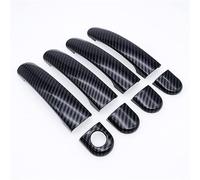 HCKCLMBMZW for VW Golf 4 Jetta4 MK4 Passat B5 1 Set Car Door Handle Cover Trim ABS Chrome Protective Cap Decoration Accessories Door Handle Cover(4)
