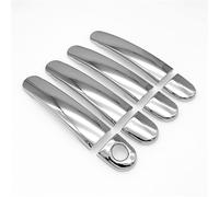 HCKCLMBMZW for VW Golf 4 Jetta4 MK4 Passat B5 1 Set Car Door Handle Cover Trim ABS Chrome Protective Cap Decoration Accessories Door Handle Cover(2)
