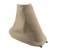 HCKCLMBMZW Gear Shift Lever Knob for Clio 2005-2009 for Scenic II 2003-2006 Gear Shift Knob Stick Lever Head Handball Gaiter Boot Case for Callor(Beige Case Only)