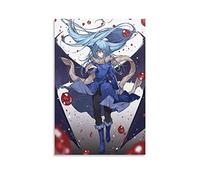 HCKOA Anime That Time I Got Reincarnated As A Slime Tempest Rimuru Poster Decorative Painting Canvas Wall Art Living Room Posters Gifts Bedroom Painting 12x18inch(30x45cm)