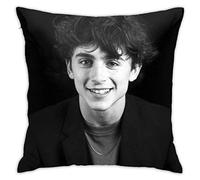 HCKZ Timothee Chalamet Decorative Pillowcase Sofa Bedroom Home Decor Cushion Cover Throw Pillowcase (18x18 Inches)