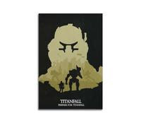 HCLHB Titanfall 2 Poster Poster Decorative Painting Canvas Wall Posters And Art Picture Print Modern Family Bedroom Decor Posters 12x18inch(30x45cm)