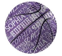 HCLRIU Custom Basketball with Name, Personalized All Printed Name Basketball Personalized Basketball Career Commemorative Gift Birthday Present Team Present for Basketball Lovers