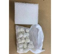 HCLSY Edge Sponge & Biomax Ceramic Filter Media, A1389 Replacement Aquarium Filter Media Compatible with Fluval Edge(Pack of 3)