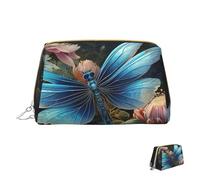 HCLYvexiria Cosmetic bag Travel Makeup Bag Waterproof Toiletry Pouch Portable Wide open Pouch Desert Wheels Abandoned Makeup Organizer Case Large Capacity Zipper Pouch Toiletry bag for women, Water