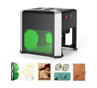 HCLYXOZ Lasers Engraving Machine, 3000mw Lasers Engraving Machine, 0.05mm Accuracy, Portable Lasers Cutter Engraving Machine Tool for Wood Plastic Leather Glass Diy Art Logo Design