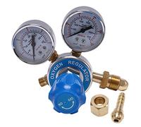 HCLZOE Oxygen Gas Bottle Regulators O2 Reducing Pressure Inhaler Double Gauge Regulator Oxygen Tank Regulator