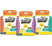 HCM Kinzel GoPop™ Quadro - The Original - Trend Fidget, Bubble, Push Pop, Travel Game, Logic Game, Everyday Stress, Anxiety, 55184