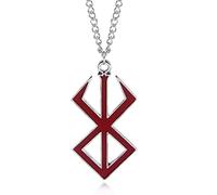 HCMA Viking Berserker Necklace and Key chain The Mad Warrior of Norse Viking Mythology Key Ring Pendant Fashion Jewelry Gift