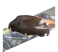 HCmotorku Motorcycle 9 inch Wave Windshield Windscreen Fit for Harley Touring Street Glide FLHX Electra Glide FLHT Ultra Limited FLHTK Tri Glide FLHTCUTG 2014-2025 (Smoke)