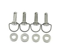 HCmotorku Motorcycle Fastener Hard Saddlebag Mounting Pin Stud Bolt Fit for Harley Touring Road King Electra Glide FLHX FLHR FLHS Softail