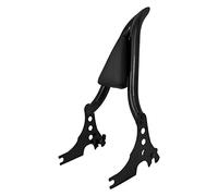 HCmotorku Motorcycle Sissy Bar Detachable Passenger Backrest with Cushion Pad Fit for Harley Sportster XL 883 1200 2004-2023 Black 13"