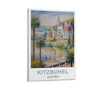 HCNEIAX Killarney Ireland Vintage Travel Poster 24x36inch(60x90cm) Modern Canvas Wall Art Posters for Living Room Decor Paintings for Home Decoration