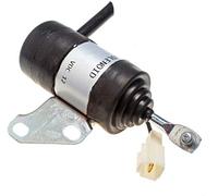 Hcodec 12V Shutoff Fuel Solenoid 6670776 for Bobcat 316 319 320 321 322 323 324 E08 E10 E14 E16 453 463 MT50 MT52 MT55 6670776