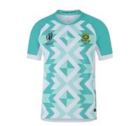 HCOISINI 2023 R.W.C Springbok Stadium Jersey, Men's Rugby Jersey, Green, M