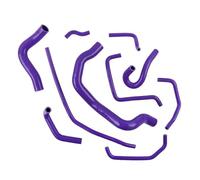 HCPAVEXT Car Accessories Silicone Radiator Coolant Breather Hose Kit for Mazda Mx5 for Miata NB MK2 1.6 B6-ZE Engine 1998-2005 Auto Parts(Purple)