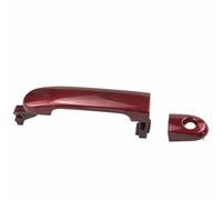HCPAVEXT Car Exterior Door Handle Front Left for for Nissan for Versa 2007 2008 2009 2010 2011 2012 for Tiida 2007 2008 2009 2010 2011 82640-EL12A 82641-EL12A (Red)