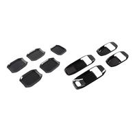 HCPAVEXT Car Interior Door Handle Bowl Decoration Trim Cover for Jeep for Wrangler JL 4-Door 2018 2019 2020 2021 2022 2023 Interior Car Handle