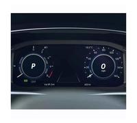 HCPAVEXT Car Navigtion Dashboard Tempered Glass LCD Screen Protective Film Interior Sticker For VW For T&IGUAN 2021 2022 (Instrument)