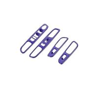 HCPAVEXT for Jeep for Renegade 2016 2017 2018 2019 2020 2021 2022 2023 2024 Car Interior Window Regulator Button Panel Decorative Cover Interior Car Handle(Purple)