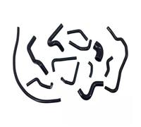 HCPAVEXT for Mazda for Miata MX5 MX-5 NA MK1 1.6L 1989 1990 1991 1992 1993 1994 1995 1996 1997 1998 Silicone Breather Hose Kits Auto Parts(Black)