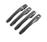HCPAVEXT for Mitsubishi Outlander for Lancer Mirage Evolution 2003-2006 Carbon Fiber Car Door Handle Cover Styling Stickers (Carbon 2 Keyholes)