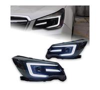 HCPAVEXT For Subaru For Forester 2013 2014 2015 2016 Car Head Lamp LED Headlight Angel Eye DRL Hid Bi Xenon (1 pair)