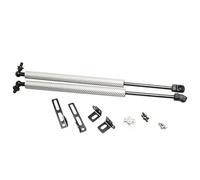 HCPAVEXT For Toyota For Highlander For Kluger 2007-2013 Front Hood Bonnet Modify Gas Struts Lift Support Shock Damper Auto Parts(Silver carbon fiber)