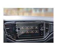 HCPAVEXT For VW For T-R&OC 2018 2019 GPS Navigation Film LCD Screen Tempered Glass Protective Film (8 Inch)