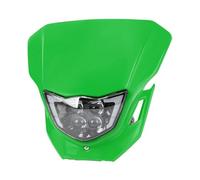 HCPAVEXT Front Headlight LED Motocross Headlight Assembly For WR250F WR450F YZ250F YZ450F 2015 2016 2017 2018 2019(Green)