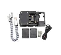 HCPCNDNMUB motorcycle navigation bracket For KAWASAKI For VERSYS X300 X-300 Motorcycle Accessories Modified Navigation Bracket Carbon Fiber GPS Phone