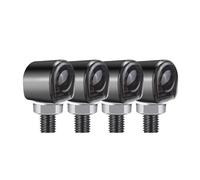 HCPCNDNMUB Universal 8mm Motorcycle Led Turn Signal Indicators Blinker Lights Flasher Lamp Intermitentes Moto 12V motorbike turn signals(4pcs 1LEDS)