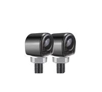 HCPCNDNMUB Universal 8mm Motorcycle Led Turn Signal Indicators Blinker Lights Flasher Lamp Intermitentes Moto 12V motorbike turn signals(2pcs 1LEDS)