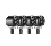 HCPCNDNMUB Universal 8mm Motorcycle Led Turn Signal Indicators Blinker Lights Flasher Lamp Intermitentes Moto 12V motorbike turn signals(4pcs 2LEDS)