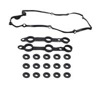 HCPGBGLBTF Valve Cover Gasket Kit 11120030496 Fit For BMW E39 E46 E60 X3 525i 530i L6 2.5L 3.0L M54 11121437395 11121726537 11 12 0 030 496 Automotive intake gasket