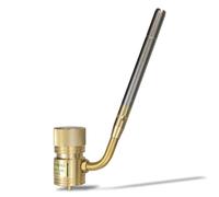 HCPRO BLAZE HCBZT1 Mapp Gas Torch, Propane Single Burner Torch Head 360° Rotatable Nozzle, Plumbing Torch Flame Adjustable Fuel by Propane Mapp Map-Pro Gas, High Intensity, Brass Pressure Regulator