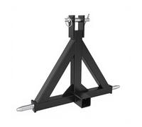 HCQAO 3 Point Trailer Hitch with 2" Receiver compatible with Category 1, 3 Pt Tractor Heavy Duty Quick Hitch Drawbar Adapter compatible with John Deere, Kubot Truck trailer hitch ball mount