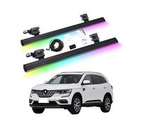 HCQAO Electric Power Running Board Side Steps Compatible For Renault Koleos 2017-2025 Colorful Lighting Retractable Truck Step Nerf Bars, Bars，Step