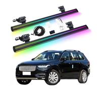 HCQAO Electric Power Running Board Side Steps Compatible For XC90 2015-2025 Colorful Lighting Retractable Truck Step Nerf Bars, Bars，Step