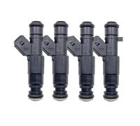HCQAO Fuel Injector Nozzle Compatible For VW CROSSFOX FOX & GOLF IV KOMBI POLO SPACEFOX 1.4 1.6 032906031H 0280156274 Premium 4 Pcs Kit Replacement