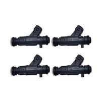 HCQAO Fuel Injectors Compatible For VW Golf Polo Fox Compatible For Voyage Flex 1.6L 032906031R 0280156403 Premium 4 Pcs Kit Replacement(0280156403)