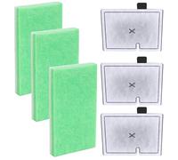 HcrYen CF1 Filter Service Pack 3 Month, Fish Tank Filter Cartridges, Compatible with CF1/CF2 Fish Tank Filter Cartridges, Love Fish Filter Cartridges, 6-Pack Filter Replacement Kit for Aquarium