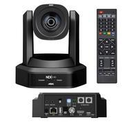 HCSTVCON 4K NDI PTZ Camera, 20X Optical Zoom AI Auto-Tracking NDI|HX2 Camera with USB3.0 3G-SDI HDMI LAN Outputs,Video Conference Camera Works with Zoom,OBS,TikTok,YouTube,etc